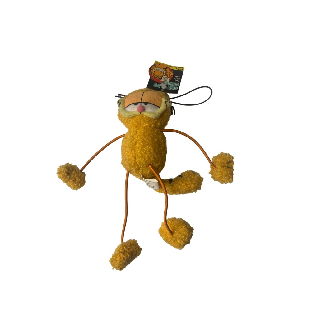 Garfield's Choice Cat Toys Set of 2 String Bungee Plush & Classic Pounce NWT - Picture 2 of 5